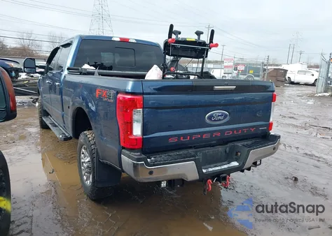 2017 Ford F-250 Xlt from USA, damaged, VIN 1FT7W2B65HEB83808